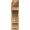 Ekena Millwork Balboa Rough Sawn Arts and Crafts Outlooker, Western Red Cedar, 8"W x 30"D x 30"H OUT08X30X30BOA03RWR - alternate 4